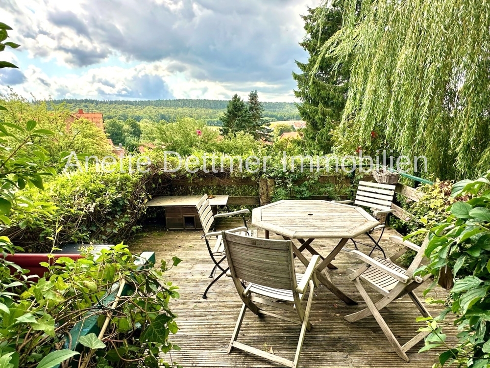 Terrasse mit herrlichem Blick
