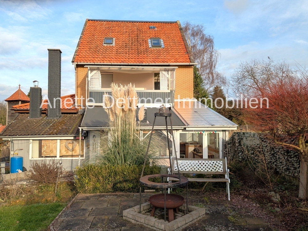Hausansicht Gartenseite