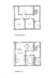Modernisierte Doppelhaushälfte mit Grundofen, 2 Garagen und Nebengebäude - Grundriss KG, EG