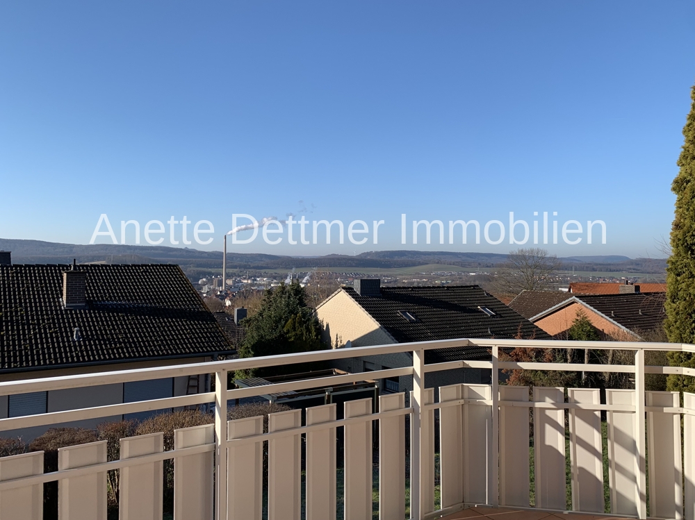 Ausblick vom Balkon