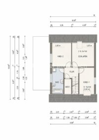 Dachgeschoss Grundriss