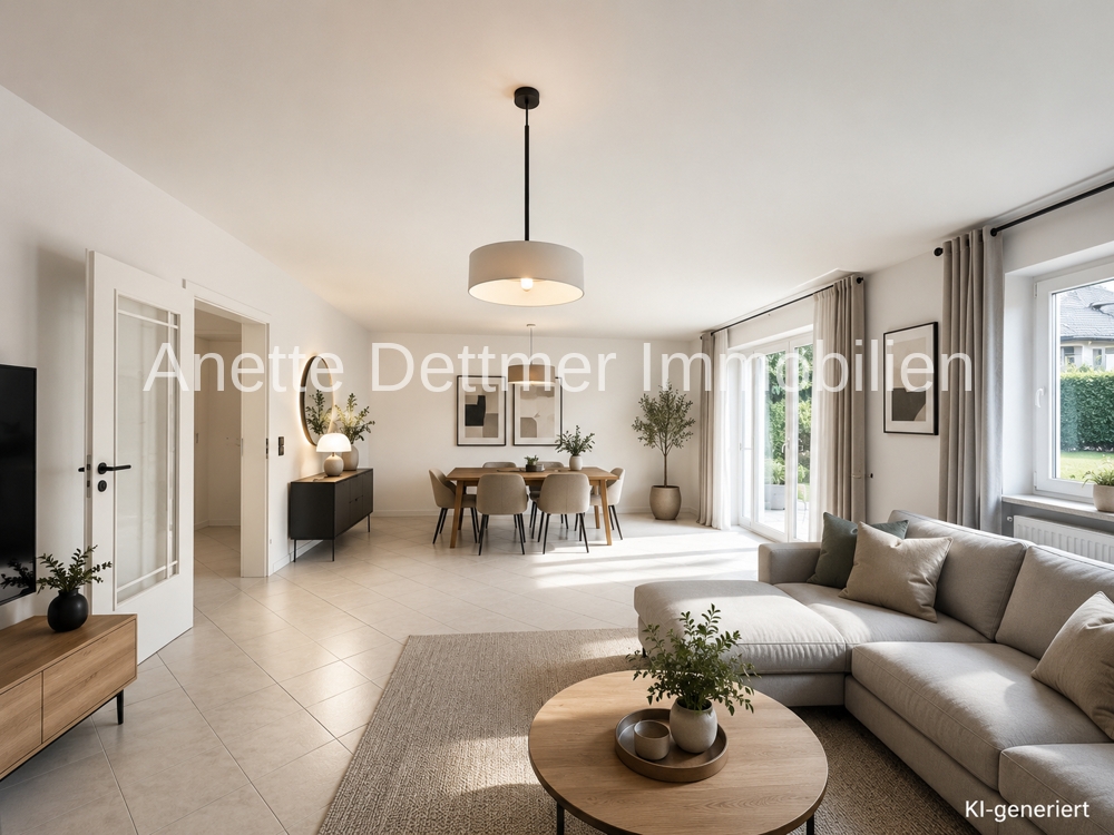 4.1 Wohnzimmer KI generiert